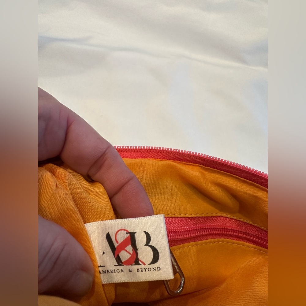 Multicolor Patterned Clutch - image 5